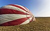hot air balloon decrease ressure