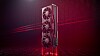 A rendering of AMD's new Radeon RX 7900 XTX graphics card.