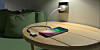 AI generated image of a phone charging