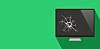 Broken monitor