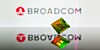 Broadcom logo and silicon