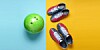 Bowling ball and bowling shoes