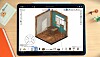 A mock up of Blender running on a tablet