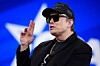 Elon Musk speaks at the Conservative Political Action Conference (CPAC) at the Gaylord National Resort Hotel And Convention Center on February 20, 2025 in Oxon Hill, Maryland