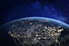 north america seen from space