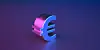 3D Euro sign