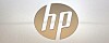 HP Inc's logo on a laptop