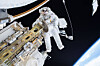 iss spacewalk tim kopra