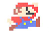 UBON RATCHATHANI, THAILAND - JANUARY 25, 2015: Mario pixel art printed on poster tulpahn / Shutterstock.com