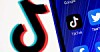 The TikTok logo and phone icon