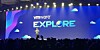 VMware CEO Raghu Raghuram delivering the keynote at VMware Explore 2022