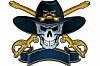 Skull and crossbones cavalry insignia