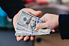 money changing hands