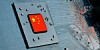Chinese flag chip on PCIE card