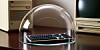 Keyboard under perspex bubble
