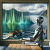 conceptual illustration - gen AI in a data lakehouse