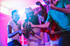 karaoke with beer pals sing and drink