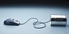 Cans and string, but with a mouse