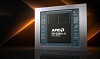 Handout rendering of a AMD Ryzen AI Max processor