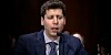 OpenAI CEO Sam Altman speaking in a Senate hearing