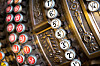 Vintage adding machine