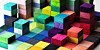 Colored blocks suggesting growth and expansion