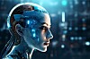 futuristic rendering of robot using ai