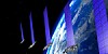 Broadband satellite train