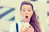 Surprised by smartphone