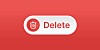 Delete button with trash icon