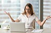 Annoyed woman checks latest gdpr update
