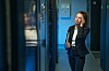 Someone nursing a headache while walking through a data center