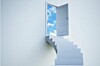 Door to the cloud.... (stairs leading up to it)