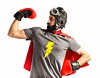 Nerd super hero photo via Shutterstock