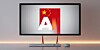 China AI watermark concept