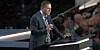 Peter Thiel at the Republican National Convention at the Quicken Loans Arena back in 2016