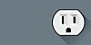 Power socket frowning