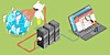 Illustration of a web crawler