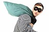 Thief with bag