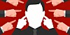 Plugging ears with fingers