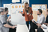 Someone teaching GDPR rules to others