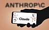 Anthropic's Claude on a smartphone