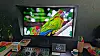 Super-mega 52-inch Dell monitor like four screens in one