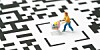Retail QR code maze