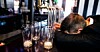 Drunk guy at bar
