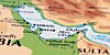 Map of the persian gulf