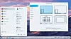 Zorin OS 18.1 Core: GNOME, tamed, showing the four desktop layouts you get for free