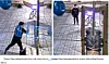 Security footage of man accused of attacking OpenAI's San Francisco offices - image courtesy of the DoJ