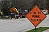 Contractors working on behalf of Google Fiber begin laying cable in a residential area. Pic credit: Sharkshock / Sutterstock