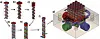 A 3D rendering of the internals of the array